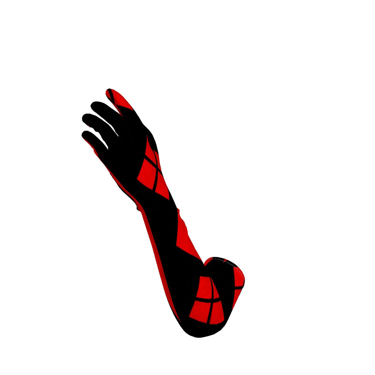 CRIMSON VICE | Harlequin Velvet Opera Gloves