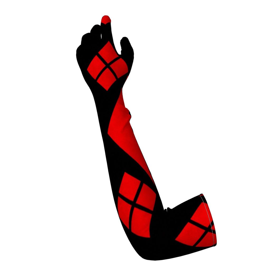 CRIMSON VICE | Harlequin Velvet Opera Gloves
