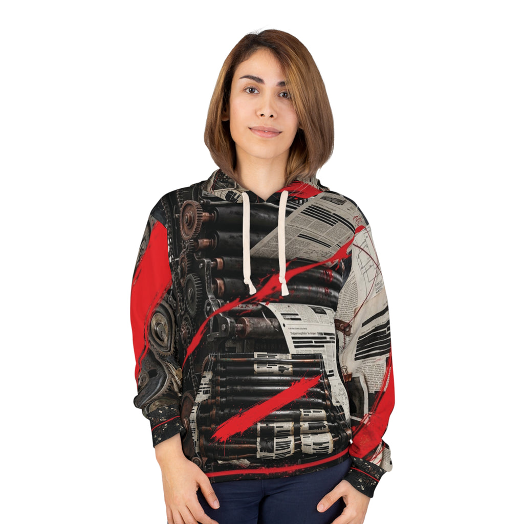 DEADLINE ZERO Cyberdelia Skunkworks AOP HOODIE