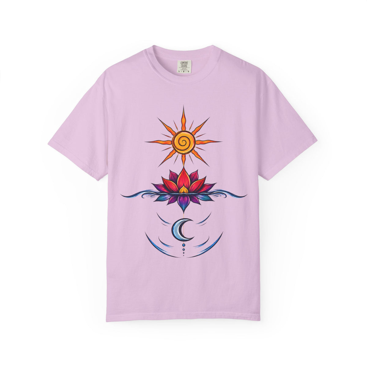 Solar Lotus — Krystal Starr Celestial Wear Unisex Graphic Tee