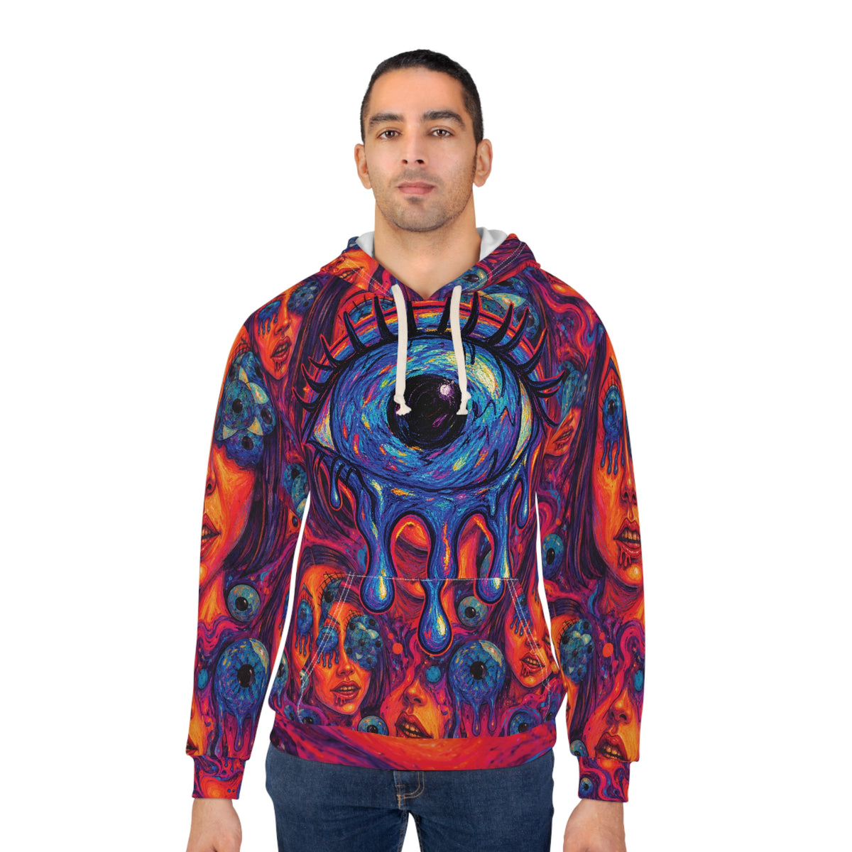 ALL EYES ON HER - The Last Ride of the American Dream Collection Cyberdelia Skunkworks - AOP HOODIE