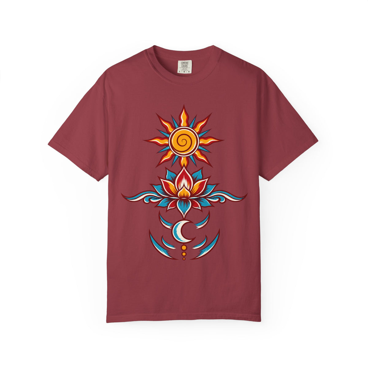 Solar Lotus — Krystal Starr Celestial Wear Unisex Graphic Tee