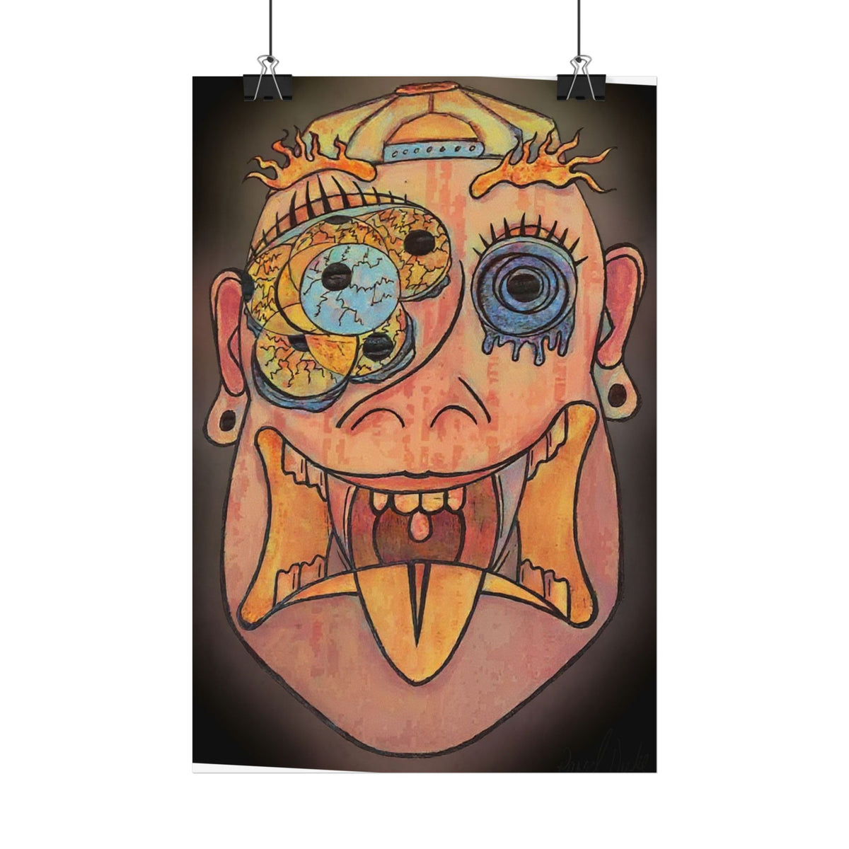 Desert Fever Satin Poster