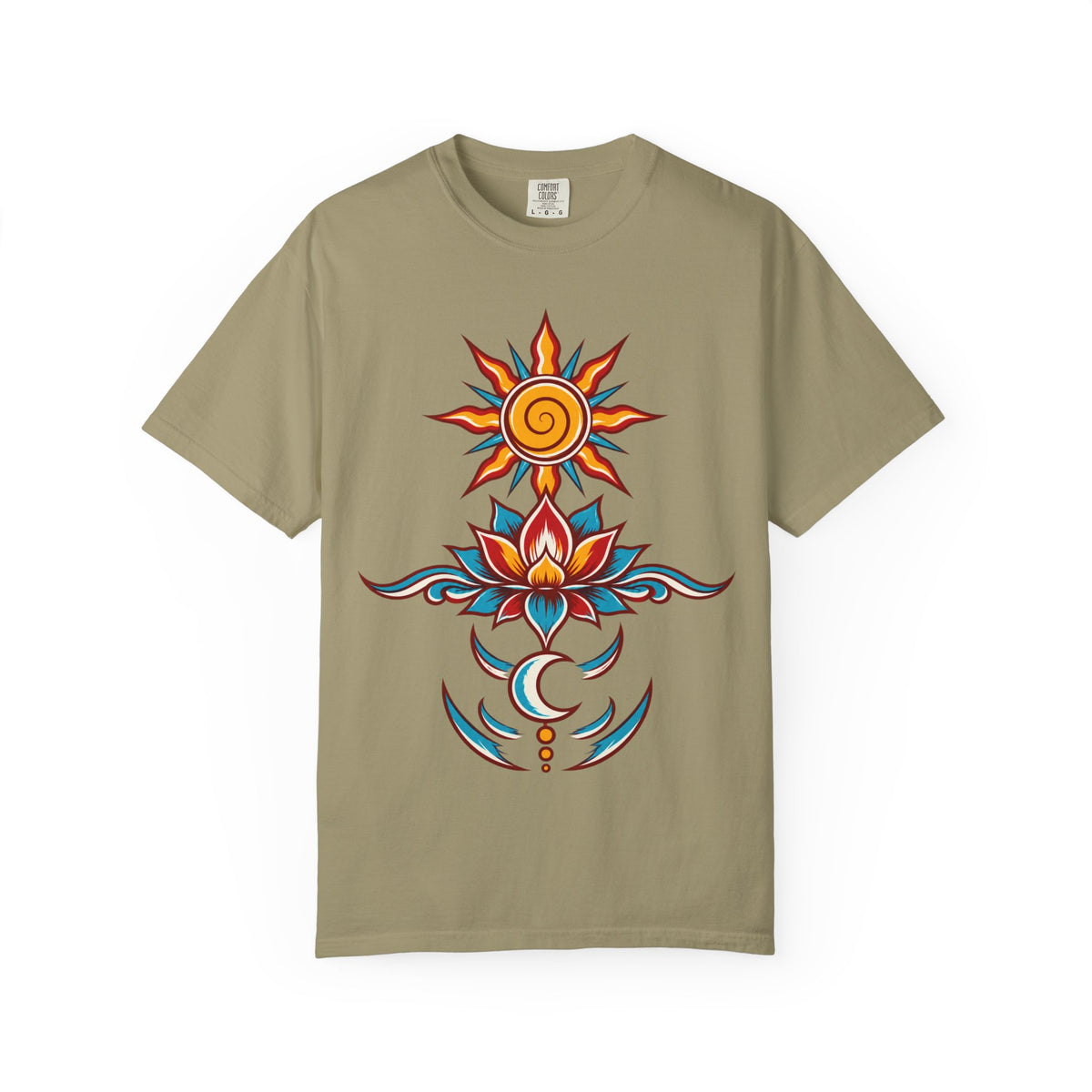 Solar Lotus — Krystal Starr Celestial Wear Unisex Graphic Tee