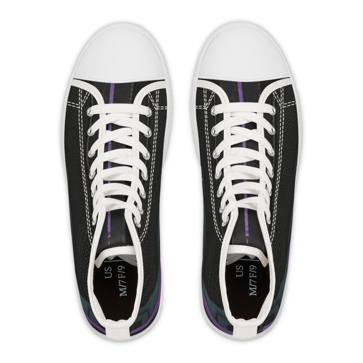 GHOST WEAVE Women’s High-Top Sneakers | Cyberdelia Skunkworks