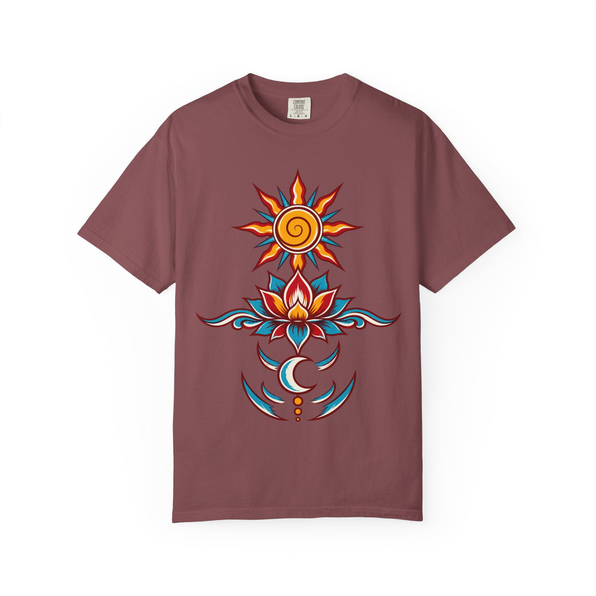 Solar Lotus — Krystal Starr Celestial Wear Unisex Graphic Tee