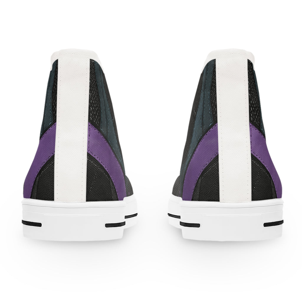 GHOST WEAVE Women’s High-Top Sneakers | Cyberdelia Skunkworks