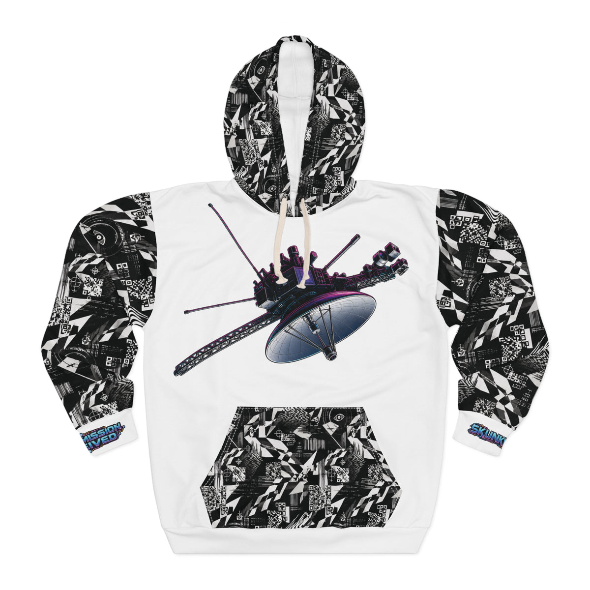 Cyberdelia Signal Lost // All-Over Print Hoodie