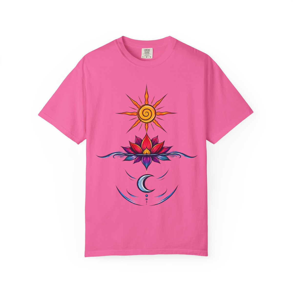 Solar Lotus — Krystal Starr Celestial Wear Unisex Graphic Tee