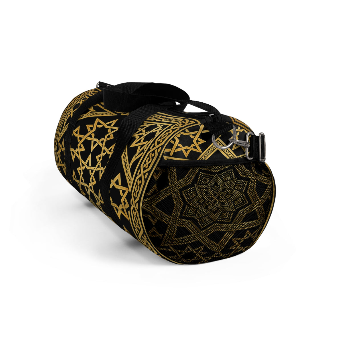 The Astral Lattice | Round Duffel Bag