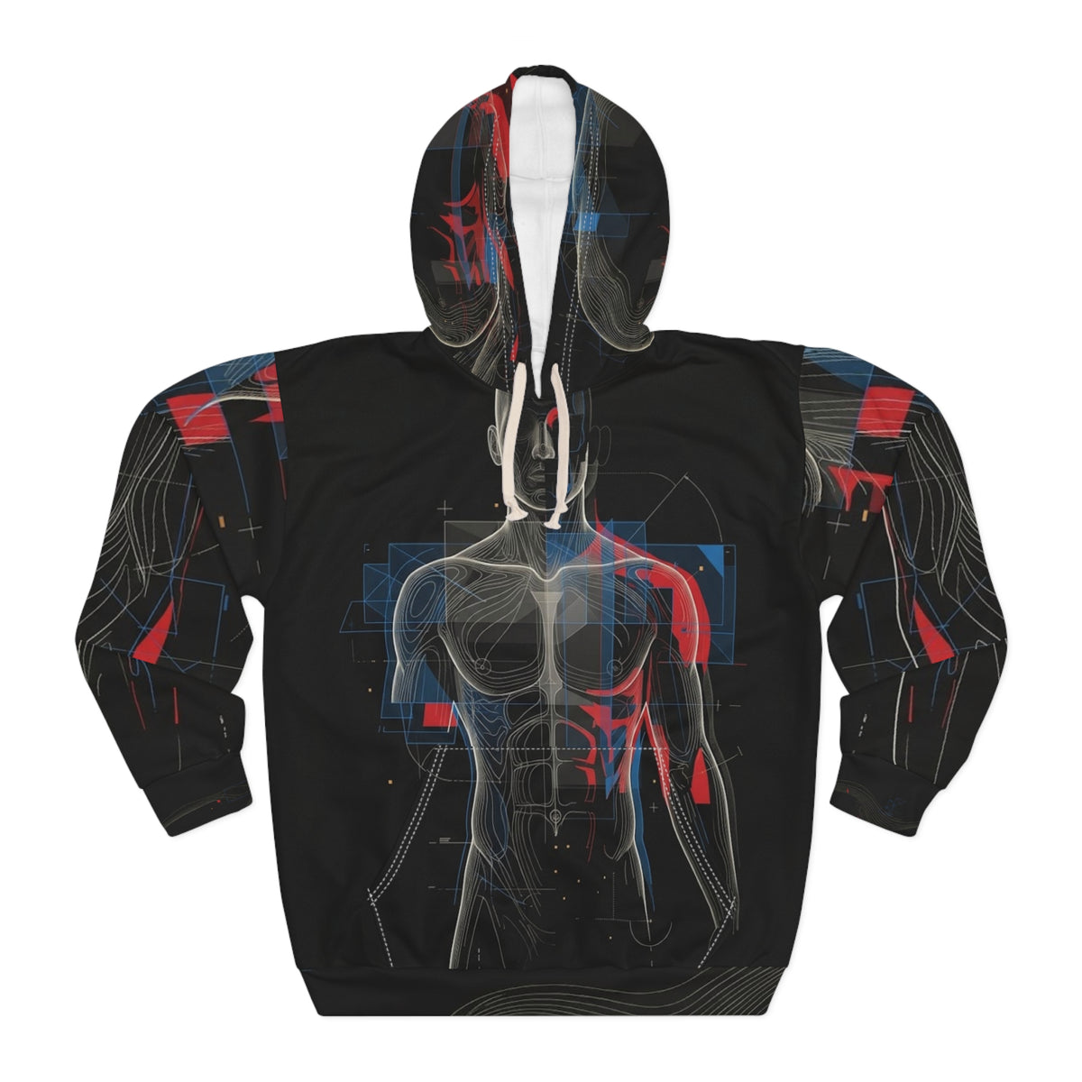 GHOST LAYER AOP HOODIE