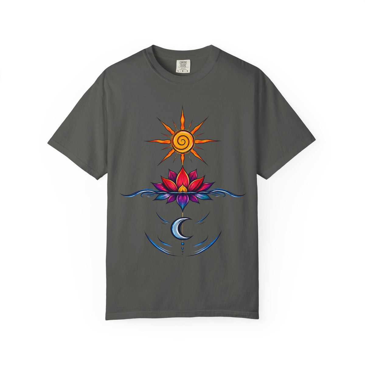 Solar Lotus — Krystal Starr Celestial Wear Unisex Graphic Tee