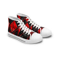 CRIMSON VICE Women's High-Top Sneakers | Cyberdelia Skunkworks