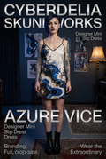 Azure Vice branded front-view draft