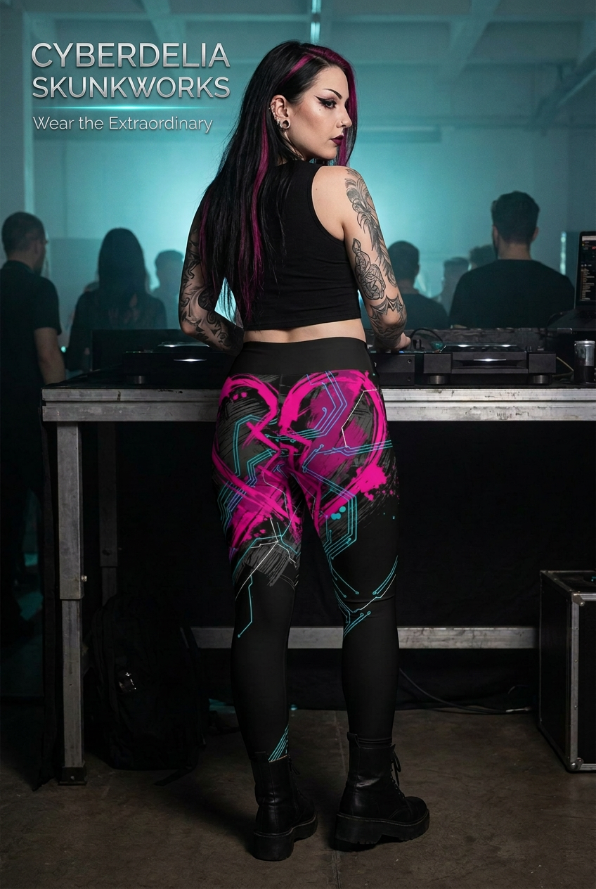 Branded Shattered Circuit alternative-fashion campaign draft