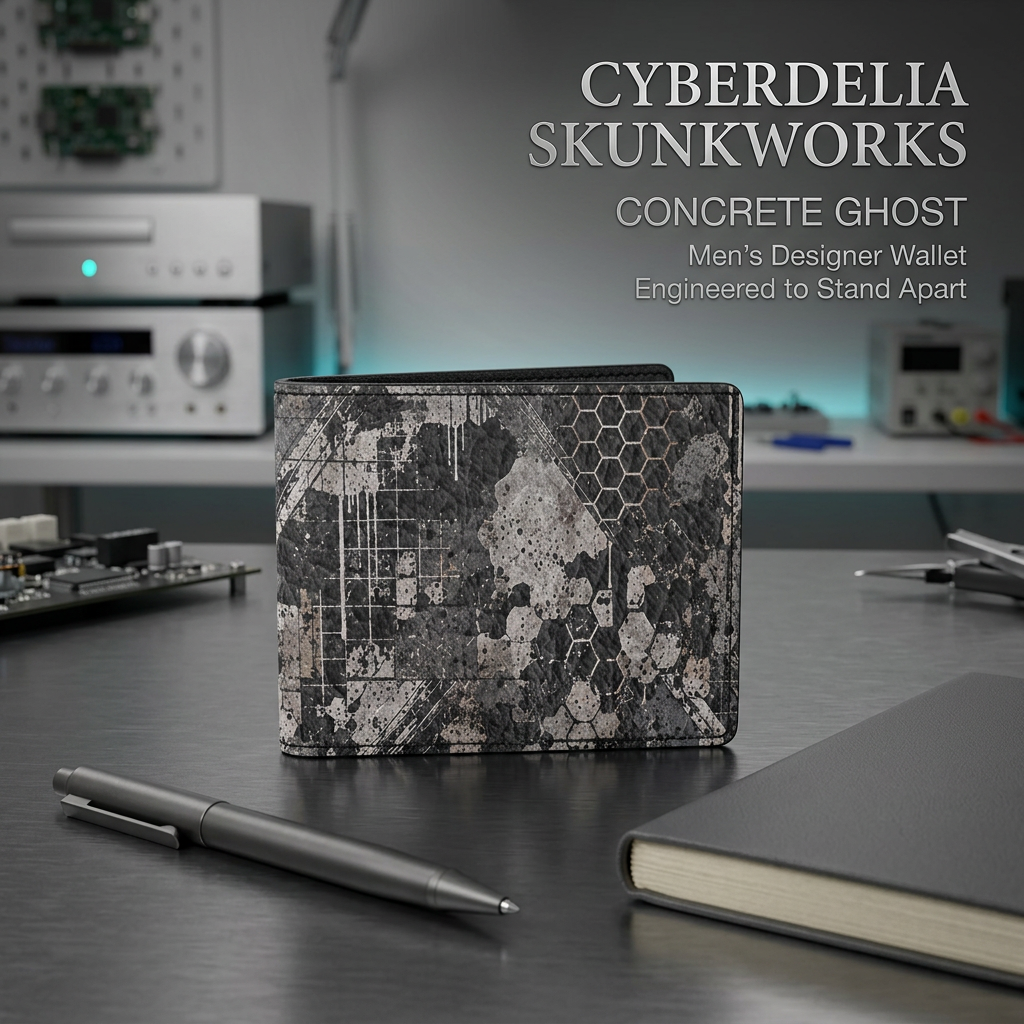 Concrete Ghost branded wallet hero